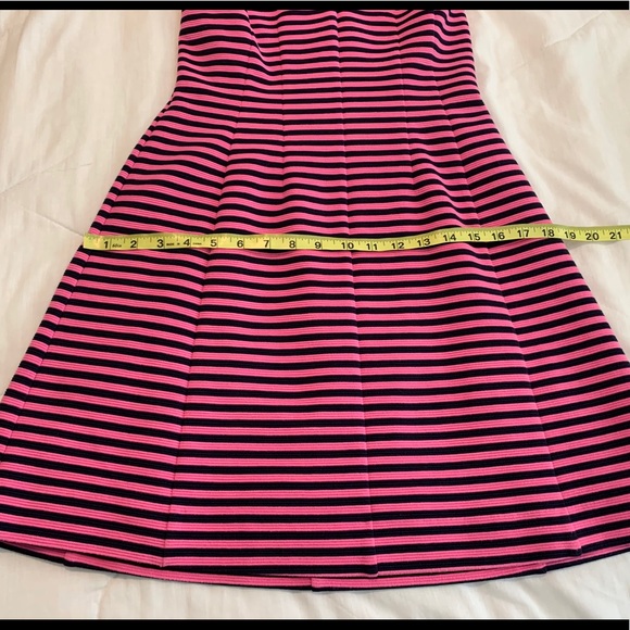 Lilly Pulitzer Brielle dress Pink/Navy stripe - S - Picture 10 of 16